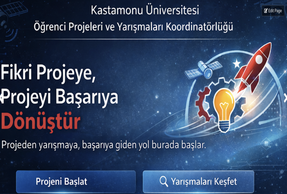 Kastamonu Üniversitesi Öğrenci Projeleri ve Yarışmaları Koordinatörlüğü Kuruldu